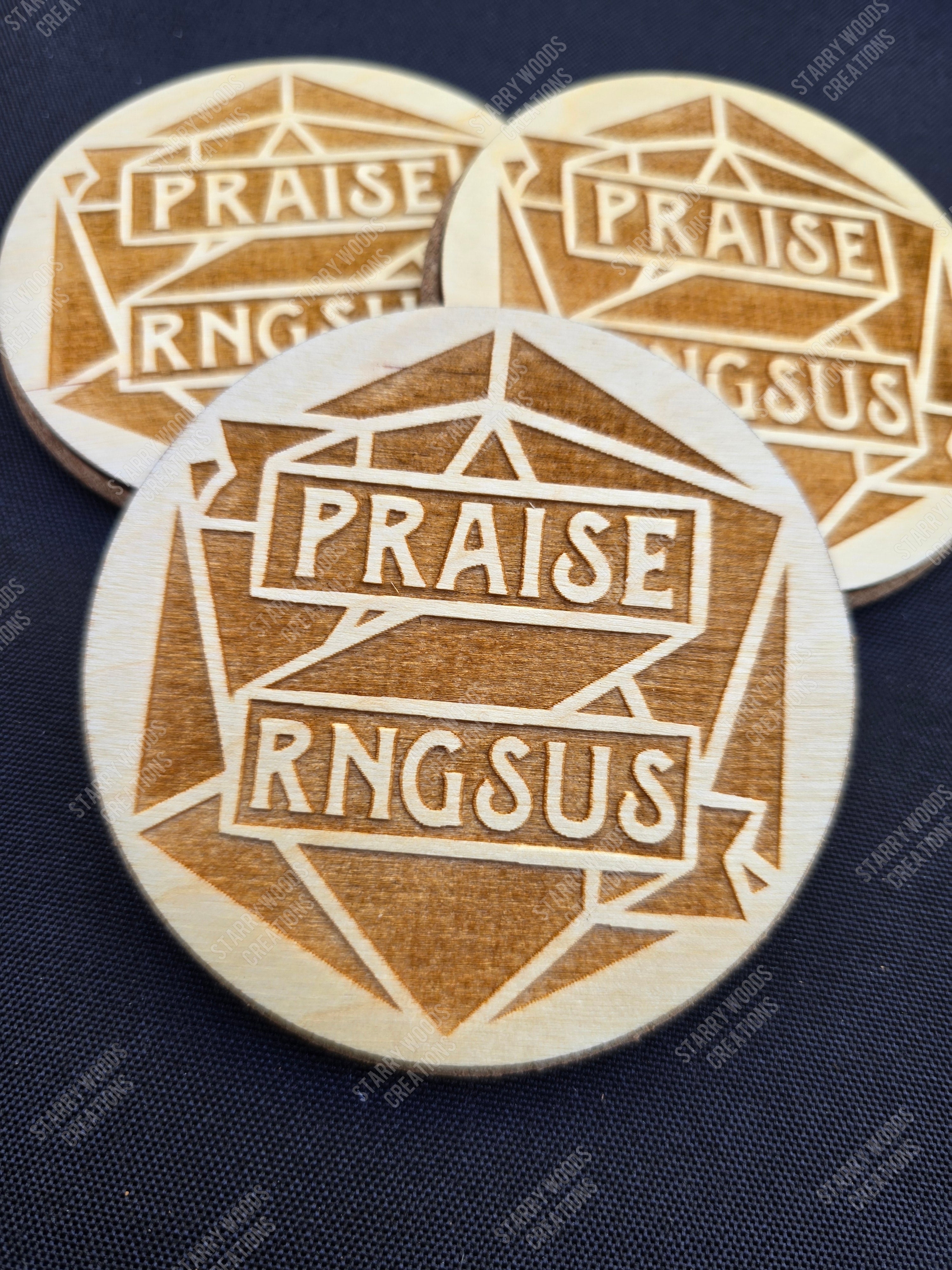 Praise RNGSUS Coaster