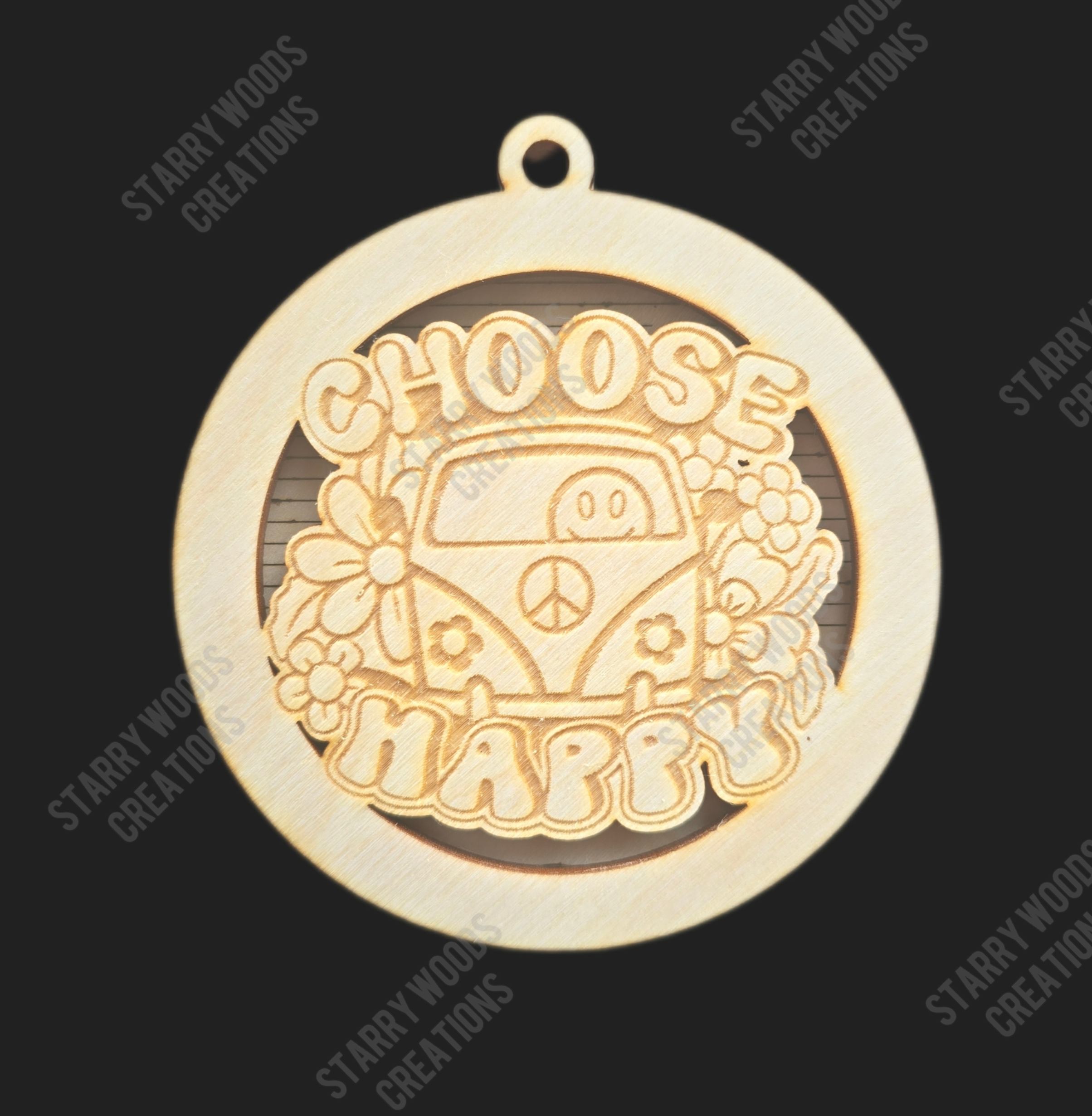 Choose Happy - Hanging Air Freshener