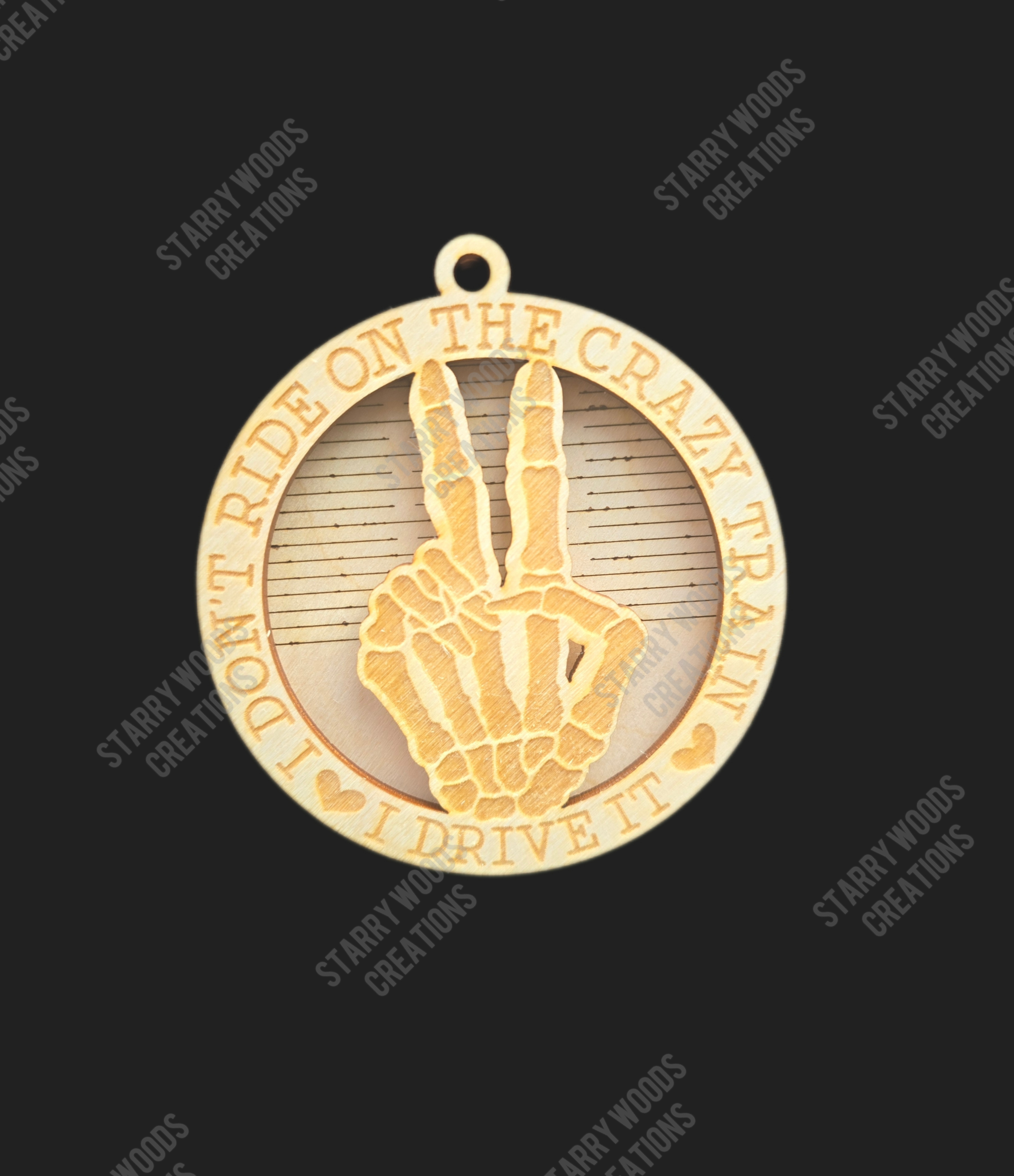 Crazy Train - Hanging Air Freshener