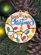 Lights Countdown Ornament