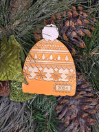 Pom Pom Toque Ornament