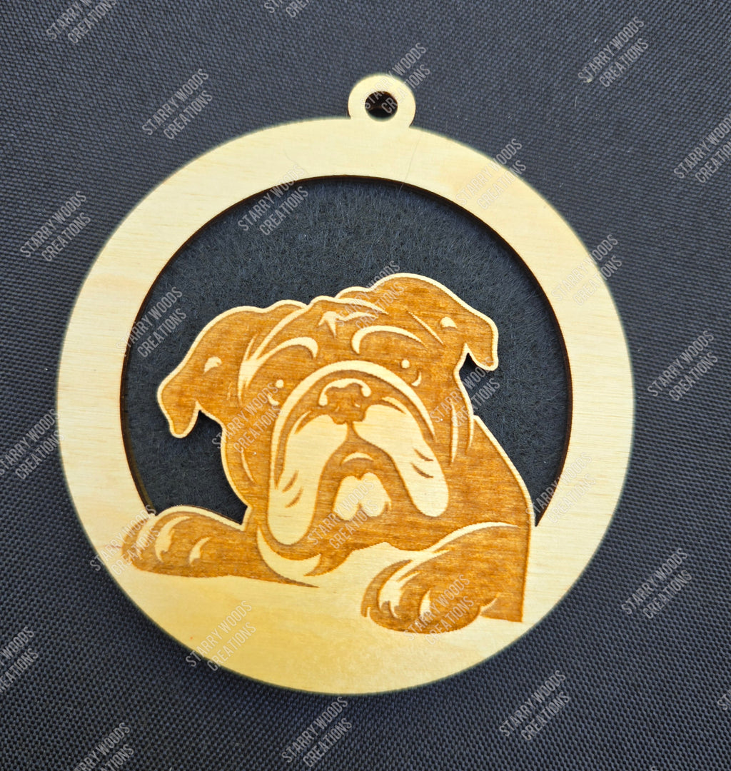 Peeking Dog Hanging Air Freshener