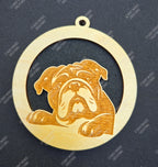Peeking Dog Hanging Air Freshener