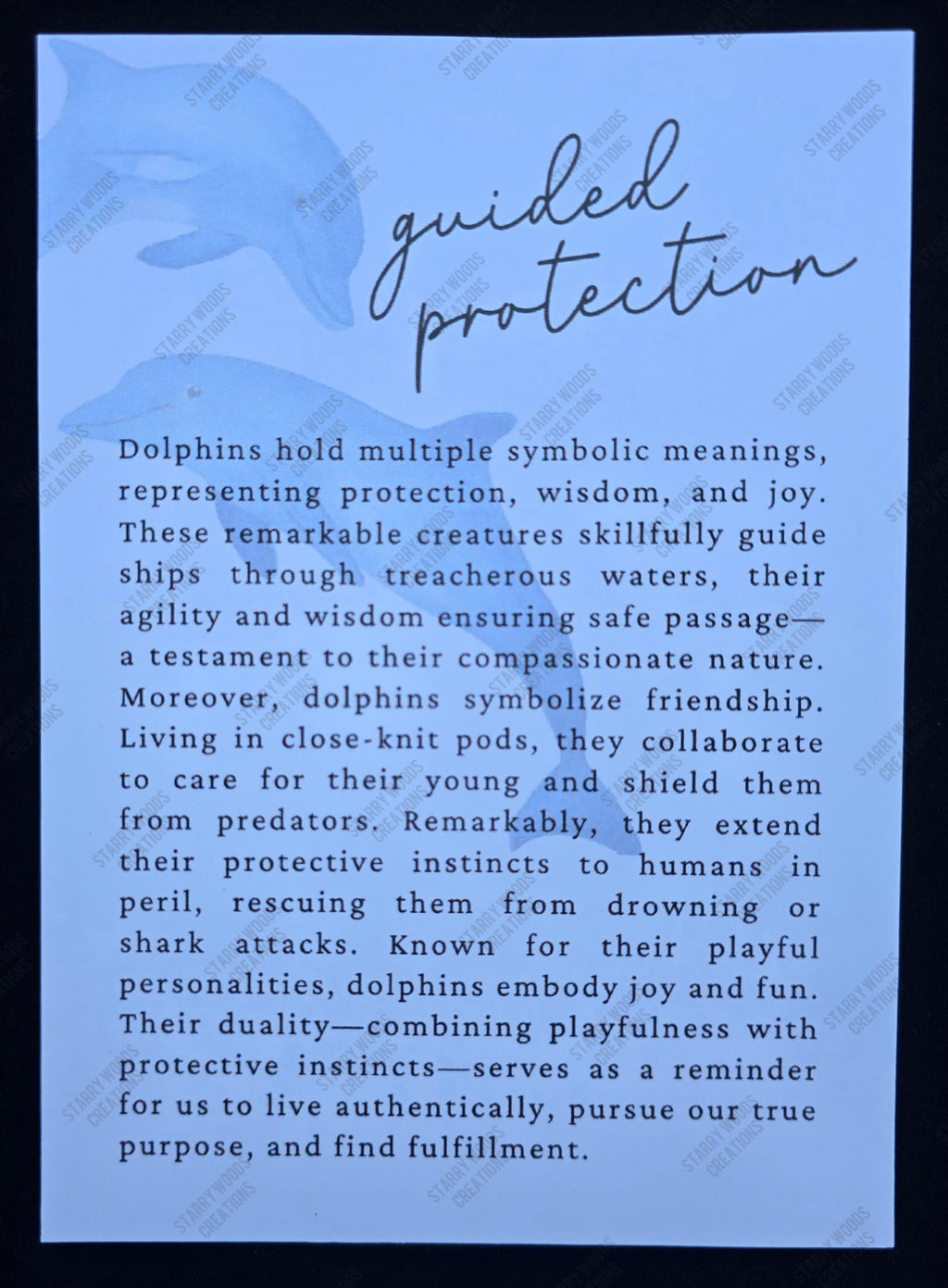 Guided Protection Story Ornament