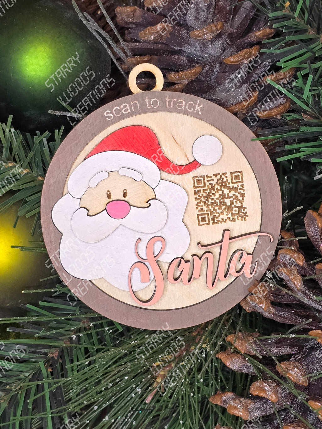 Santa Tracker Ornament
