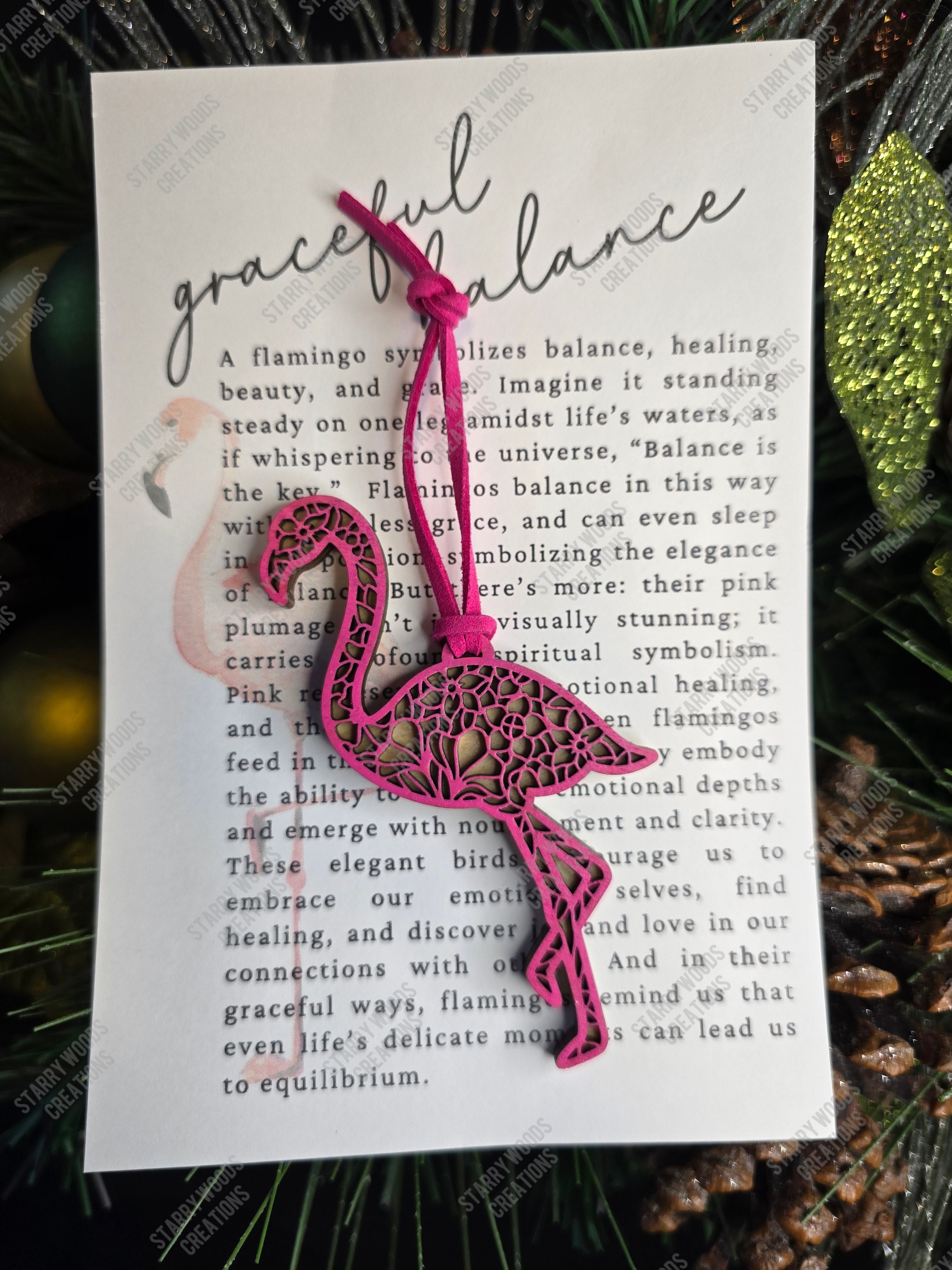 Graceful Balance Story Ornament