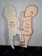 1:1 Baby Keepsake Silhouette