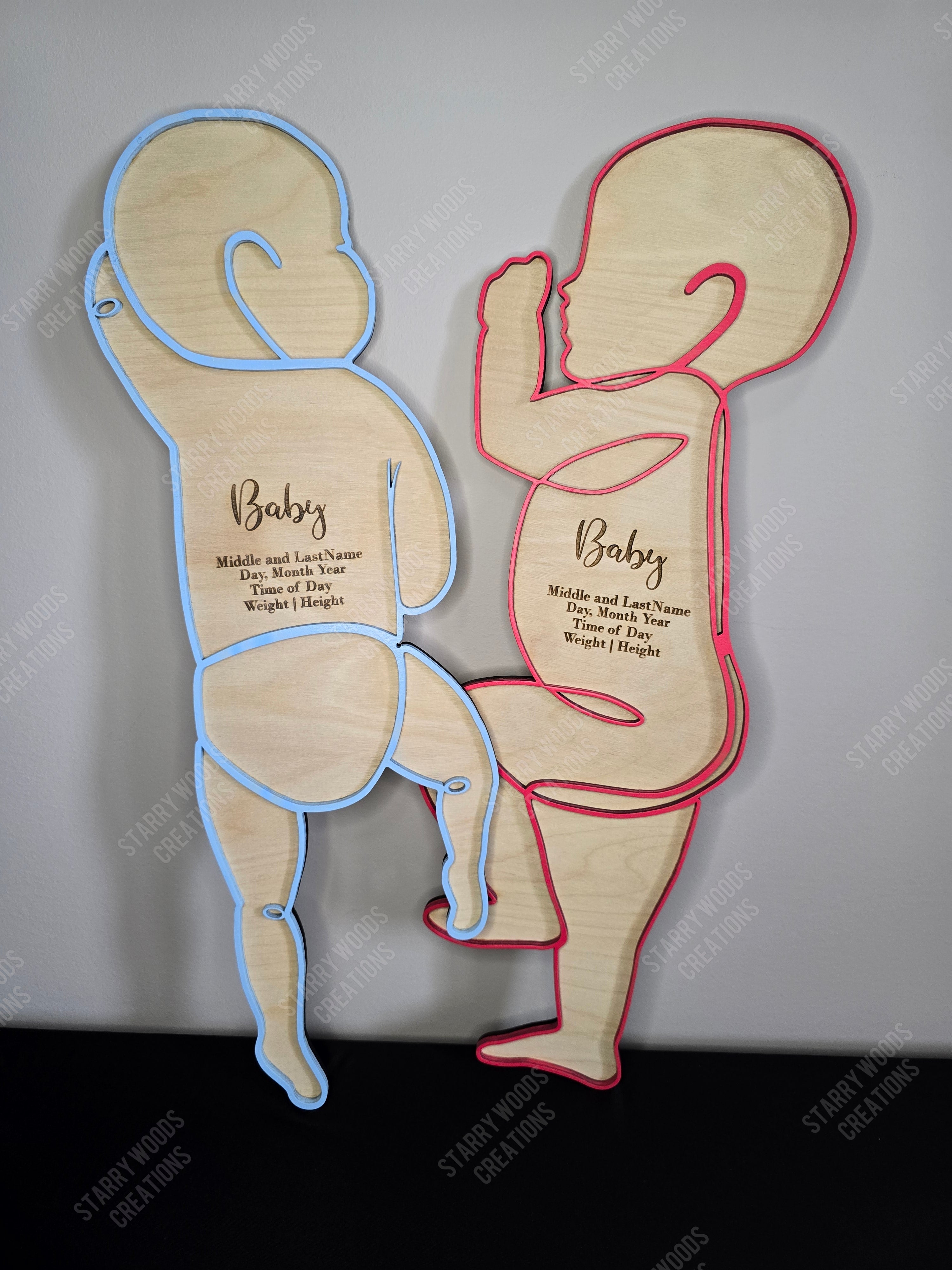 1:1 Baby Keepsake Silhouette