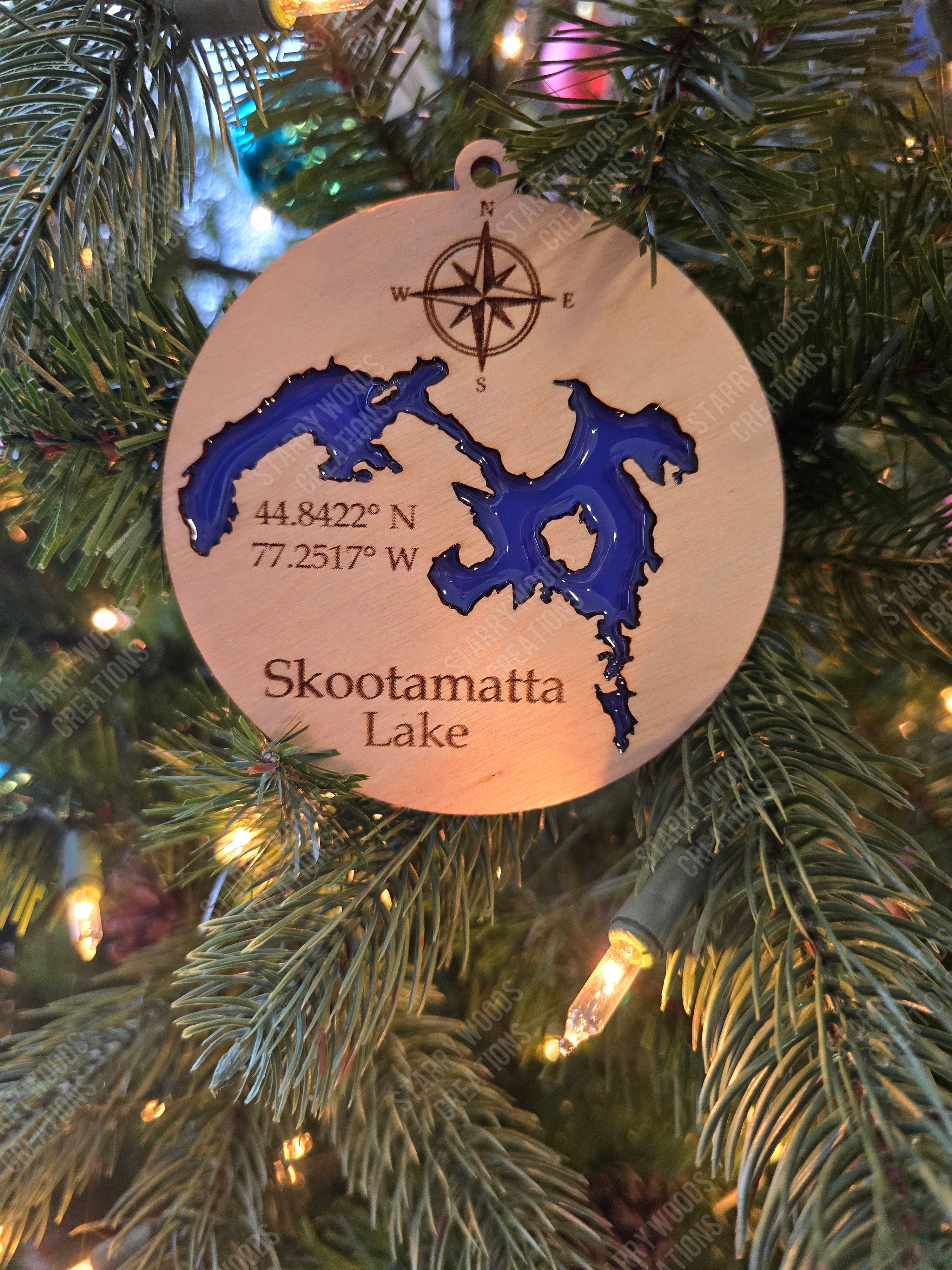 Skootamatta Lake Ornament